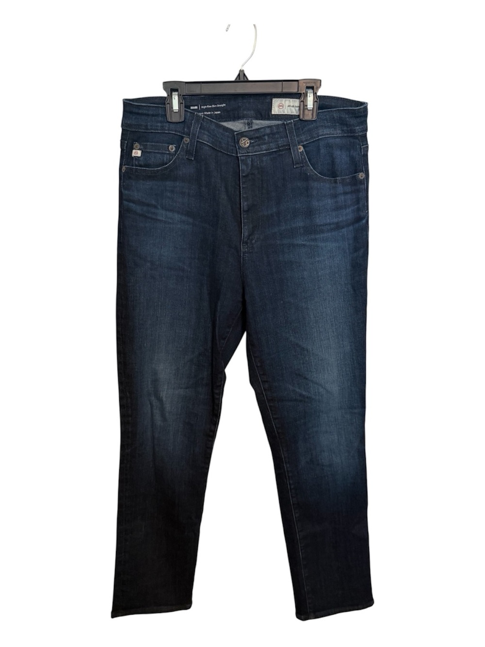 AG MARI Straight Leg Jeans in Dark wash